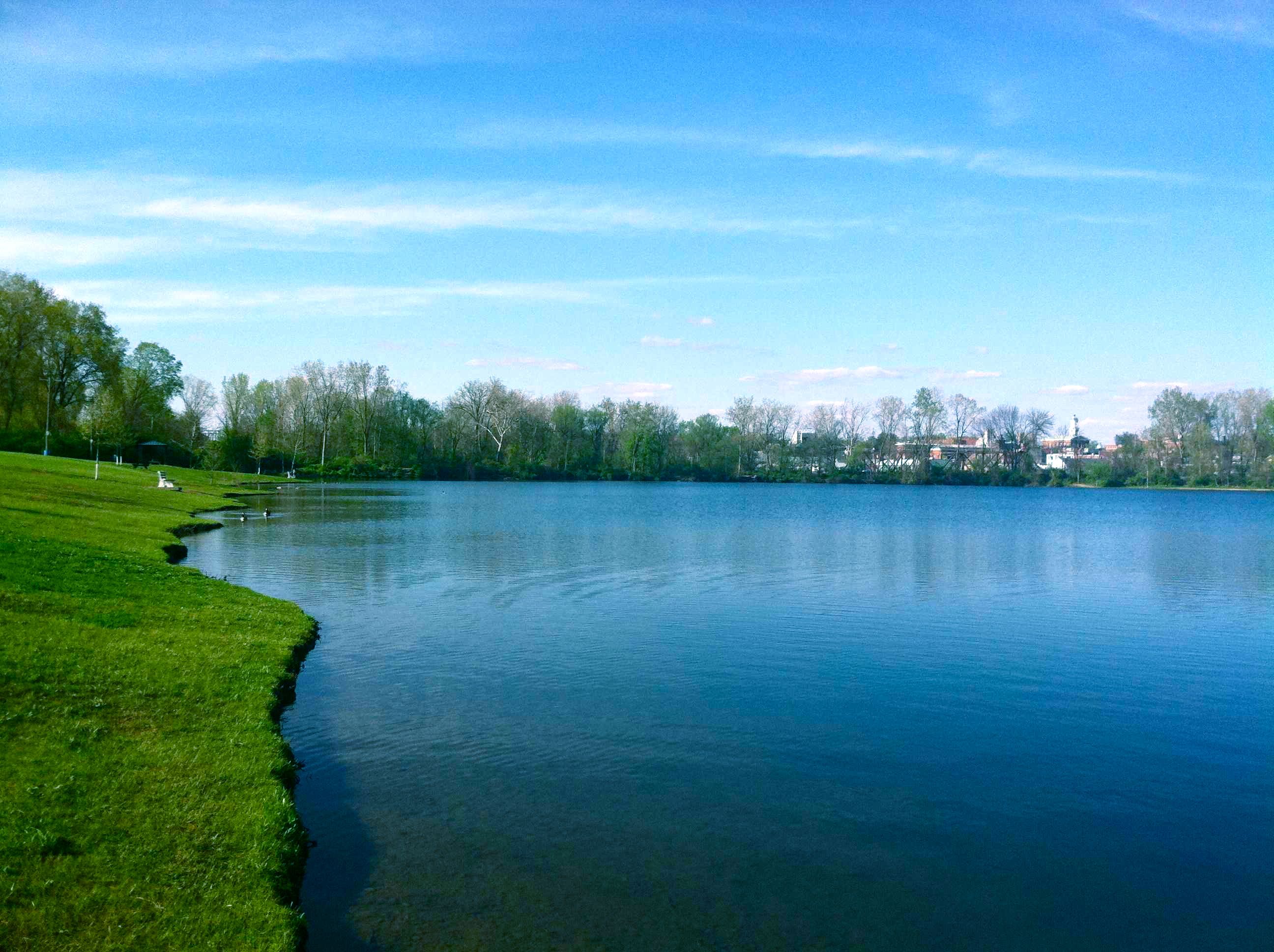 Foundation Park Shoreline in Mount Vernon Ohio Photo by Sam Miller