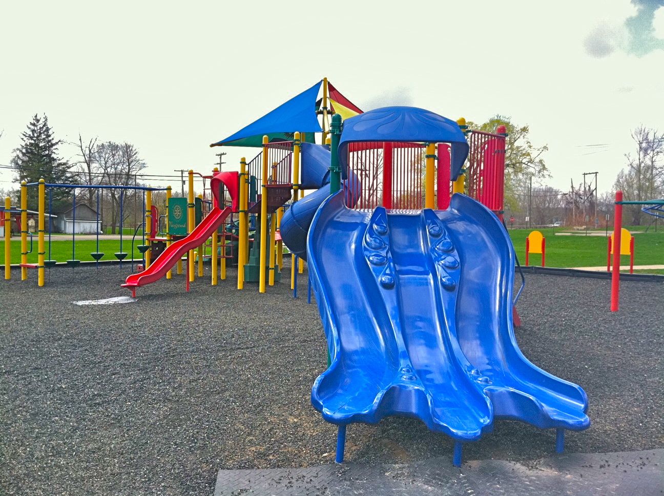 Mount Vernon Ohio Riverside Park Slide Photo by Sam Miller Mount Vernon Ohio Riverside Park Slide Photo by Sam Miller