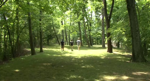 Mill Street Park in Fredericktown, Ohio