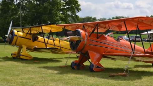 Waco BiPlane by Sam Miller