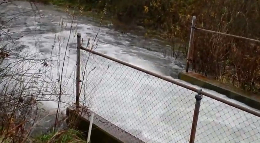 Apple Valley Lake Spillway Photo by Sam Miller