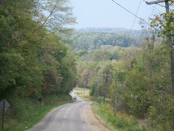 Danville Ohio Country Road