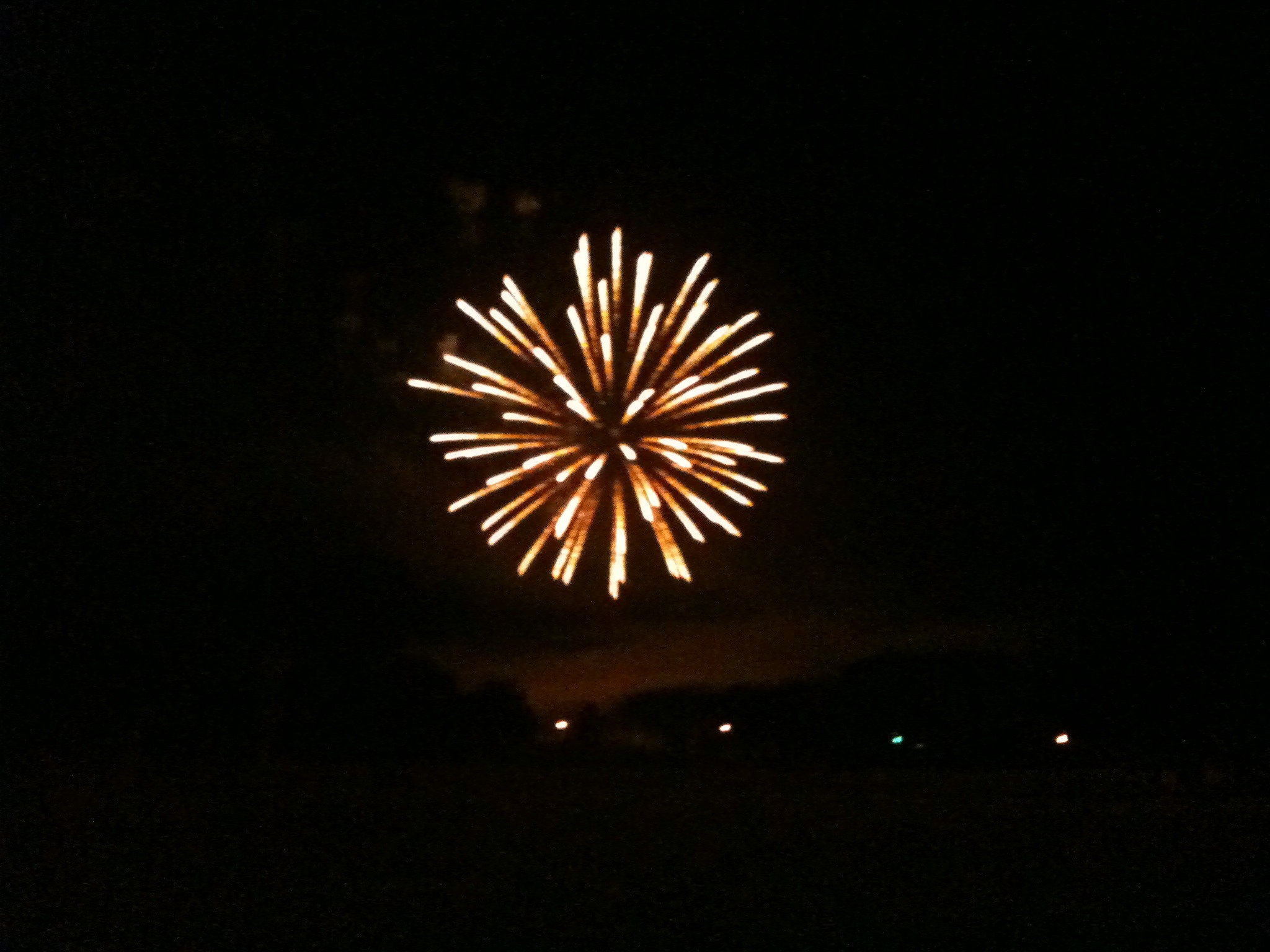 Mount Vernon Ohio Fireworks photo by Sam Miller
